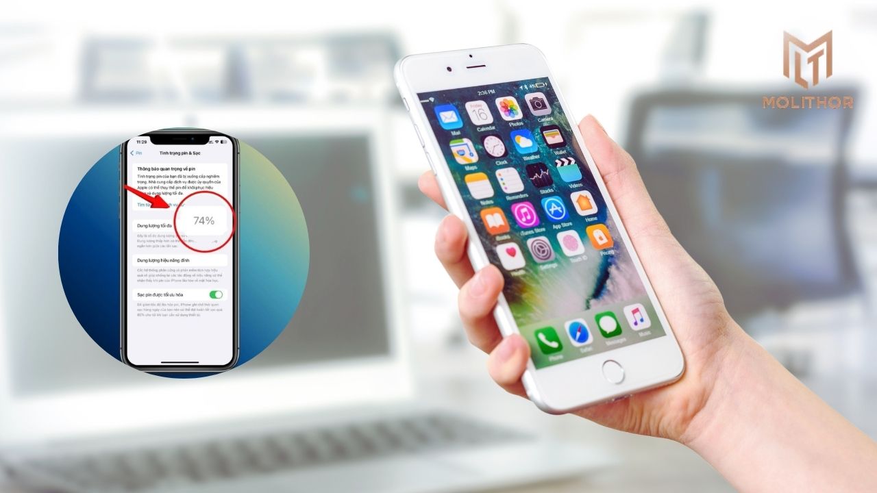 Tiếp tục sử dụng pin iPhone dưới 80% có được không?
