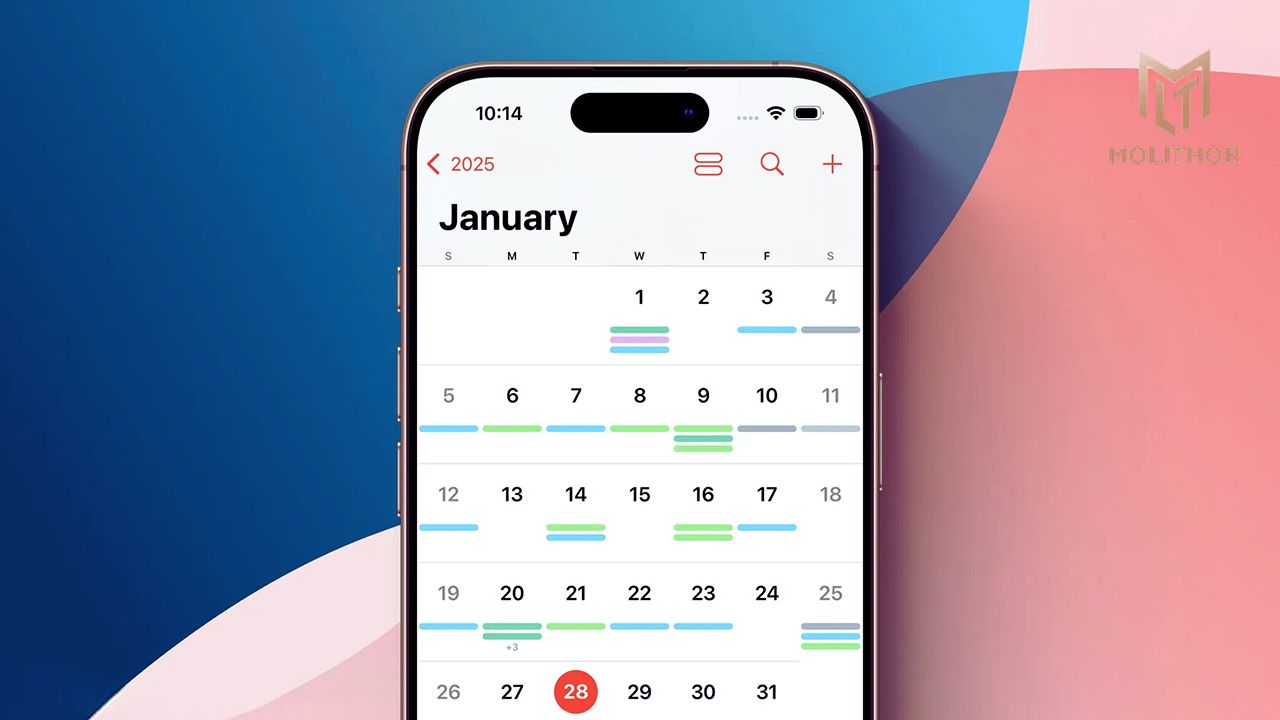 meo them lich am vao man hinh khoa iphone 4