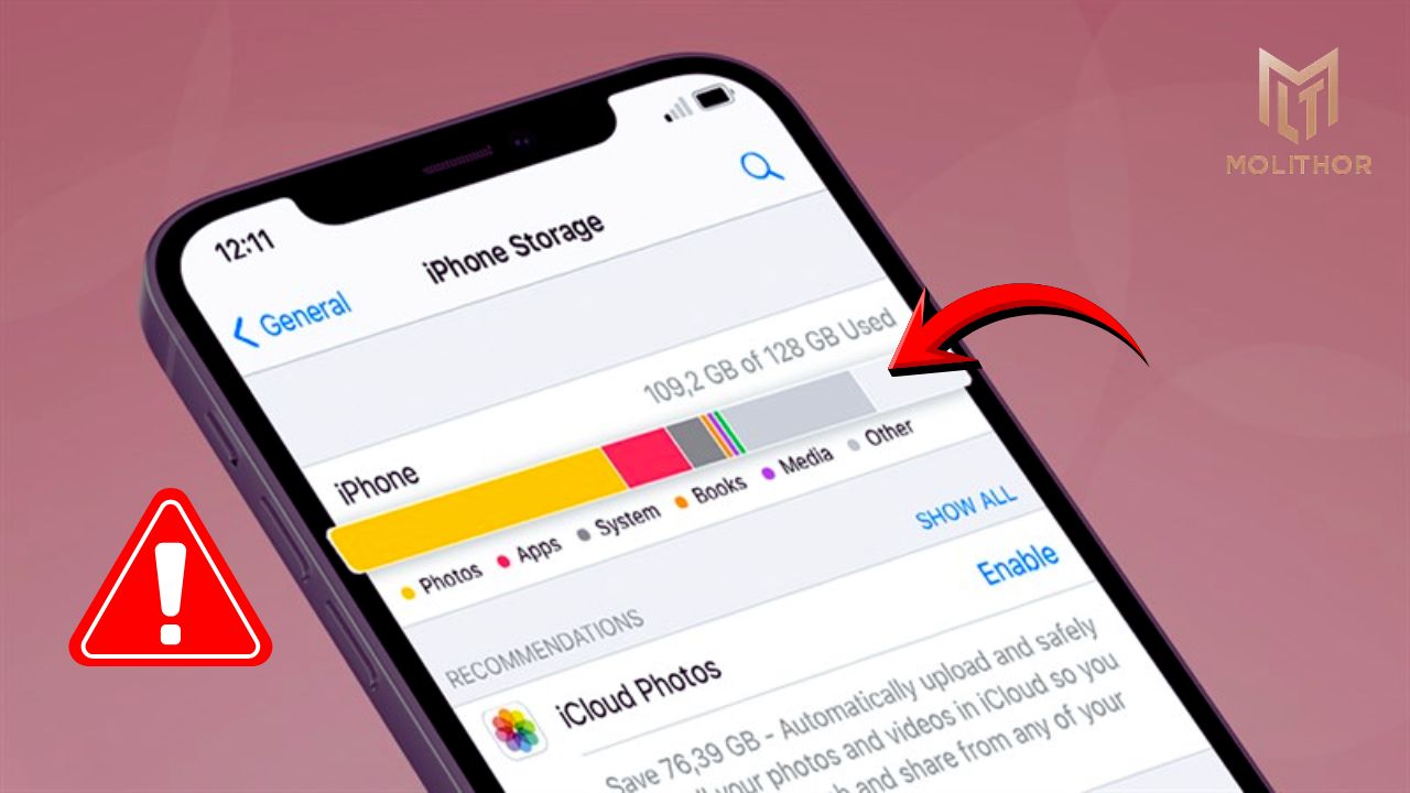 Dấu hiệu cho thấy iPhone đang bị “ngốn ngầm” bộ nhớ